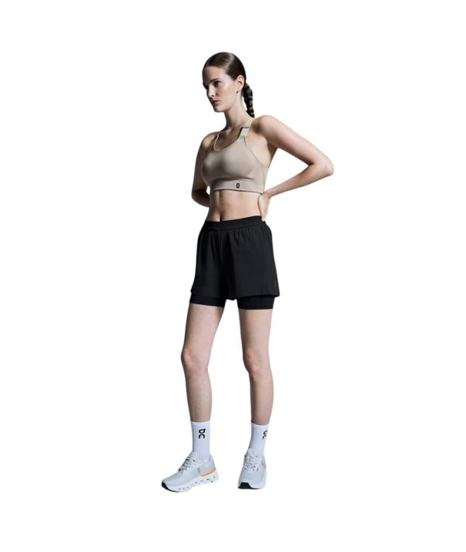 Calça curto de Running On 3" Performance 2/1...