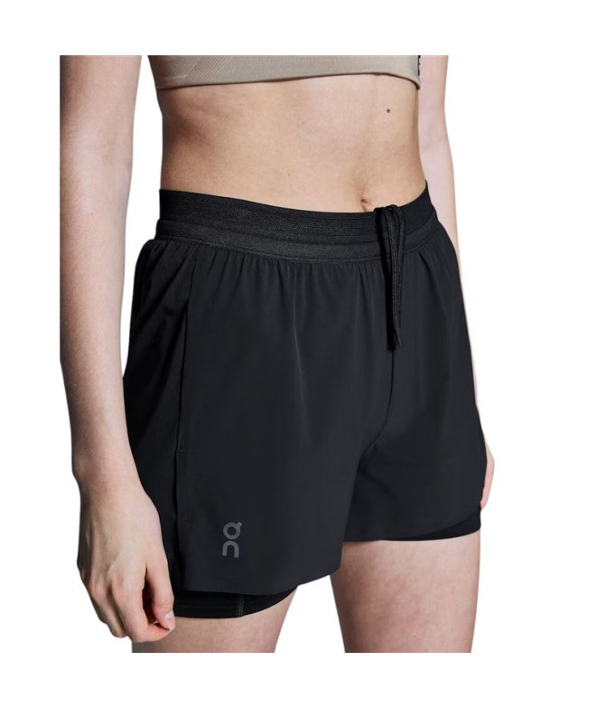Pantalon court de Running On 3" Performance 2/1...