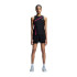 Calça curto de Tênis On Running Court Shorts Mulher Preto