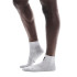 Calcetines de Running On Core Run Sock Mid 2P Blanco