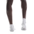 Chaussettes de Running On Core Run Sock Mid 2P Blanc