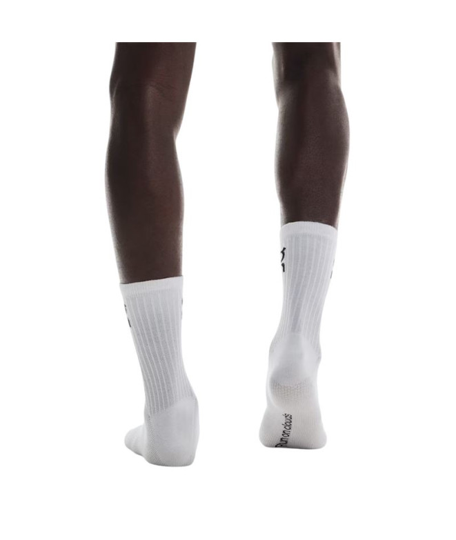 Calcetines On Running Logo Sock High 3P Blanco
