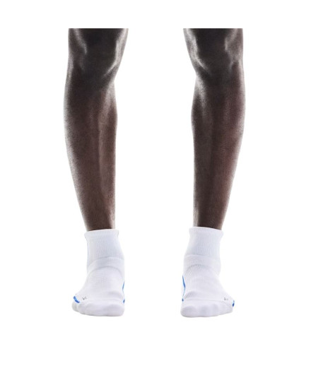 Meias de Tênis On Running Court Sock Mid Branco