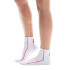 Chaussettes de Tennis On Running Court Sock Mid Blanc