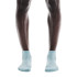 Chaussettes Sur Running Logo Sock Mid 3P Bleu