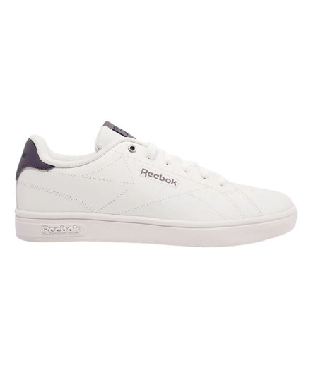 Zaptillas Reebok Court Clean Branco/Branco/Roxo