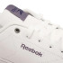 Zaptillas Reebok Court Clean Branco/Branco/Roxo