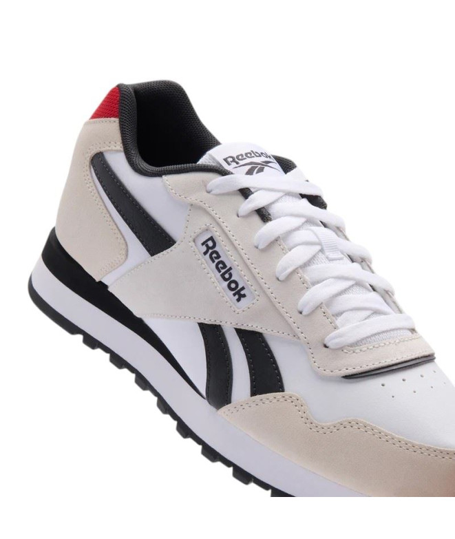Zapatilhas Reebok Glide Branco/ Vermelho/ Preto