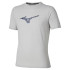 T-shirt de Fitness Mizuno Core Runbird Ss Tee Homme Vapor Argent