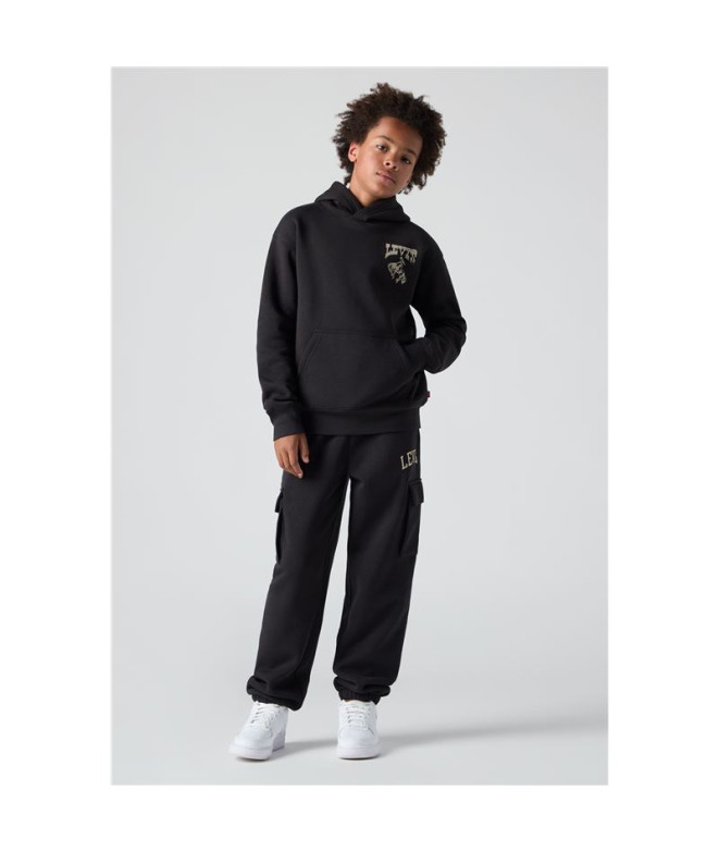 Calça Levis Lvb Cargo Jogger Menino Preto
