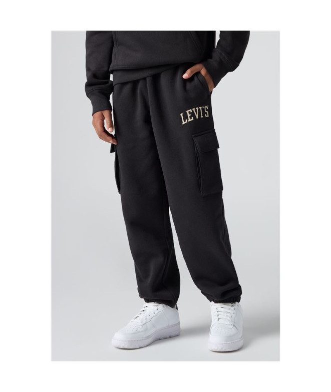 Calça Levis Lvb Cargo Jogger Menino Preto