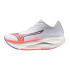 Chaussures de Running Mizuno Wave Rebellion Flash 3 Femme Blanc/Corail/Iris Bloo
