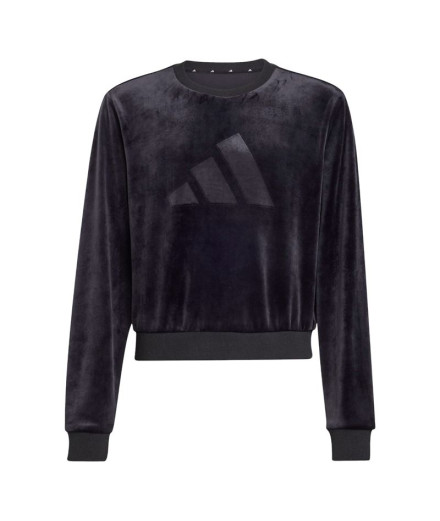 Sweat adidas Jg Hld C Swt Fille Noir Sweat adidas Jg Hld C Swt Fille Noir