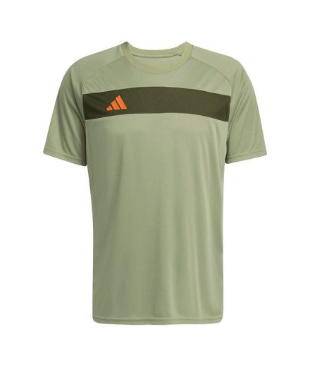 Camiseta de Futebol adidas Tiro Es Jsy Homem Verde Camiseta de Futebol adidas Tiro Es Jsy Homem Verde