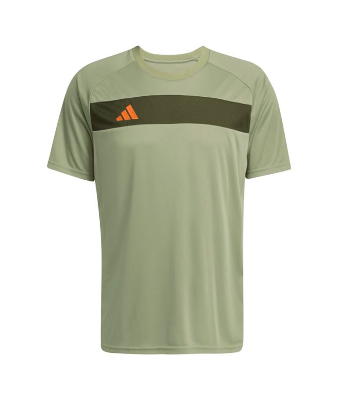 Camiseta de Futebol adidas Tiro Es Jsy Homem Verde
