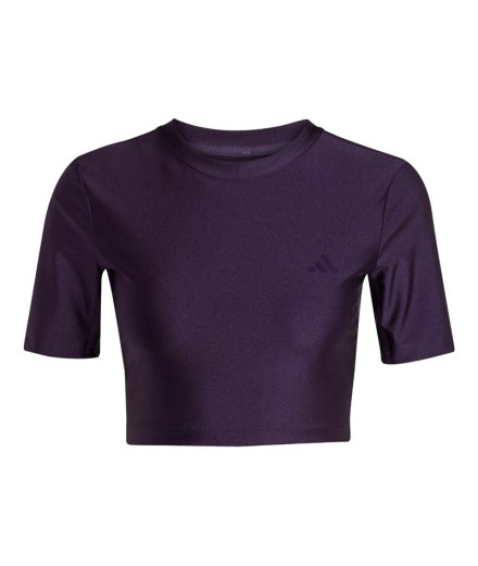T-shirt de Fitness adidas We T-Shirt Shn Femme Noir
