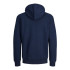 Moletom Jack and Jones Jcofusion Zip Navy Blazer Homem