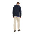 Moletom Jack and Jones Jcofusion Zip Navy Blazer Homem