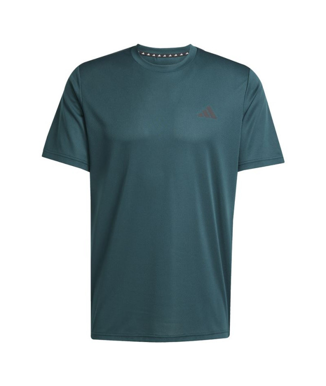 Camiseta de Fitness adidas Tr-Es Base Homem Azul