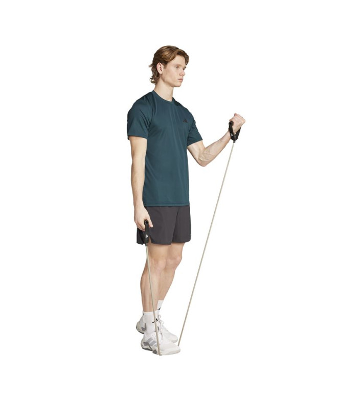 T-shirt de Fitness adidas Tr-Es Base Homme Bleu