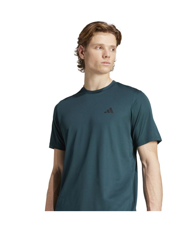 Camiseta de Fitness adidas Tr-Es Base Homem Azul