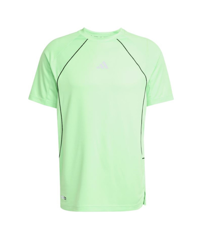T-shirt de Fitness adidas Tech App Tee Homme Vert