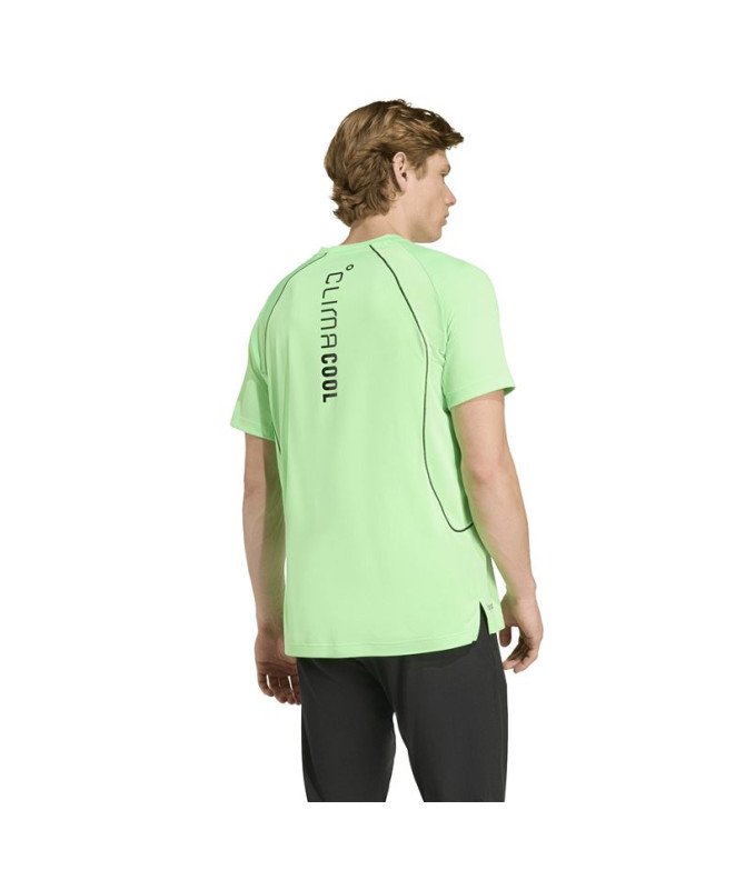 T-shirt de Fitness adidas Tech App Tee Homme Vert