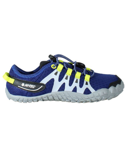 Chaussures de Montagne Hi-Tec Abyss Enfant Marine/Lime
