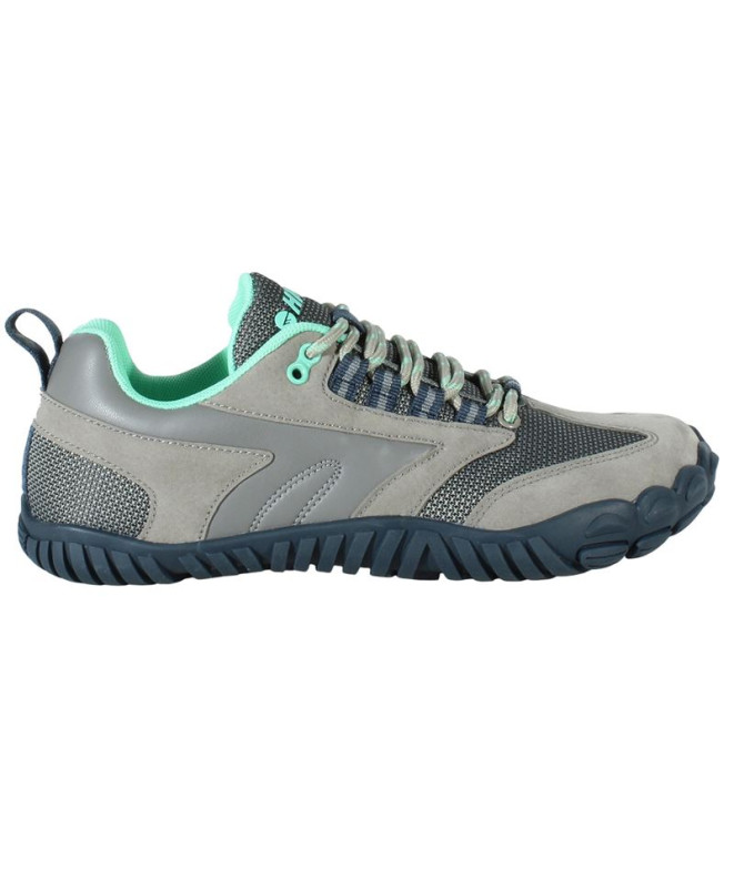 Sandalias de Montaña Figaro Low Wp Mujer Grey