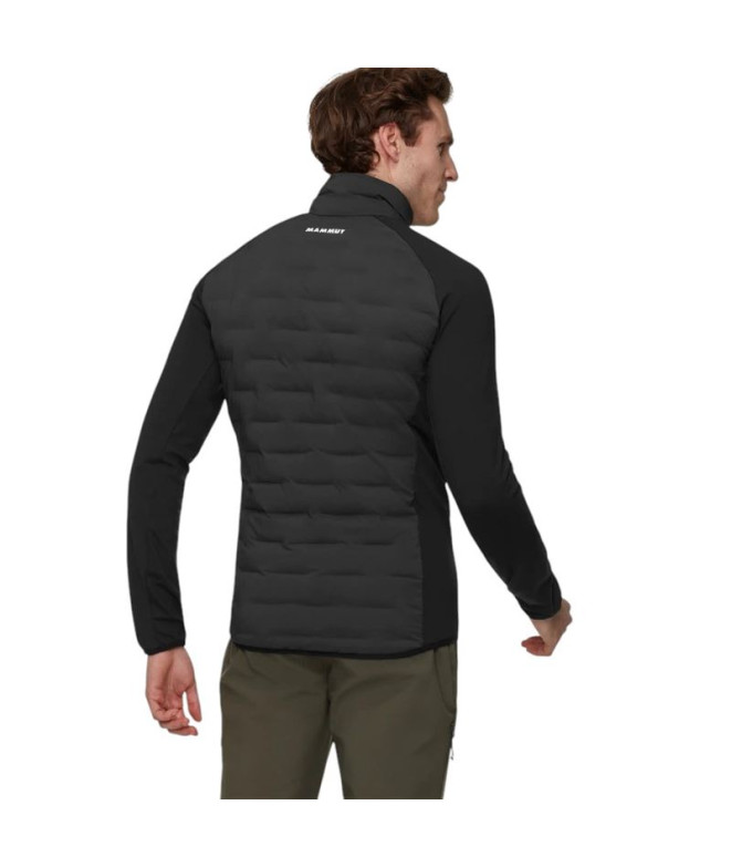 Veste Mamut Sender In Hybrid Homme Noir