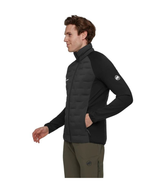 Veste Mamut Sender In Hybrid Homme Noir