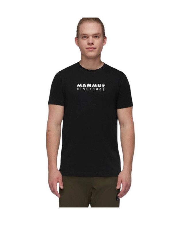 T-shirt Mamut Core Homme Logo Homme Noir