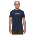 Camiseta Mamut Core Hombre Logo Hombre Azul