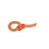 Cordes Mamut Simple 9.8 Crag Classic Rope 80M Orange