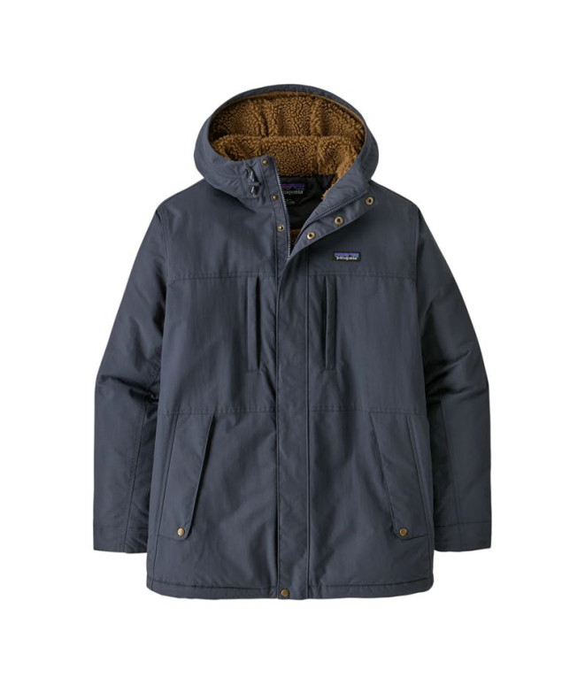 Casaco Patagonia Isthmus Parka Homem Smolder Azul