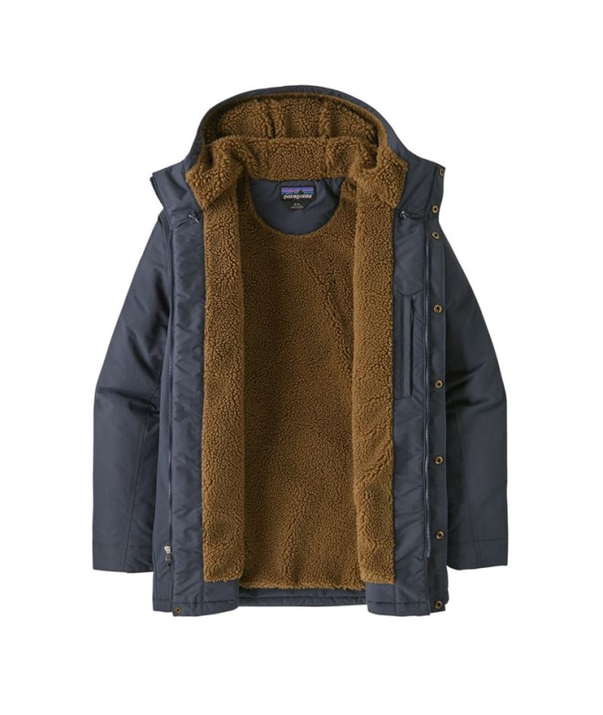 Veste Patagonia Isthmus Parka Homme Smolder Bleu