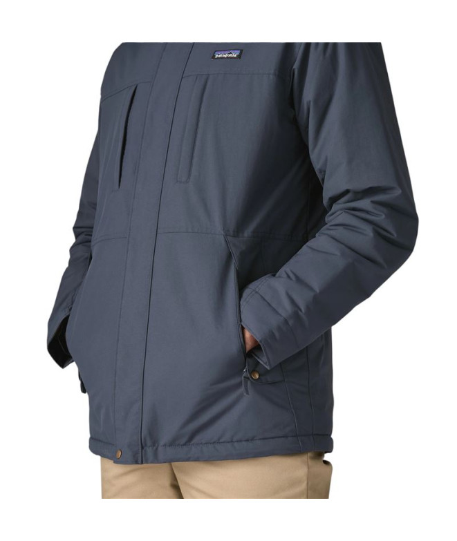 Veste Patagonia Isthmus Parka Homme Smolder Bleu