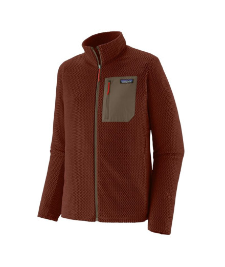 Casaco Patagonia R1 Air Jkt Homem Baunilha Seca