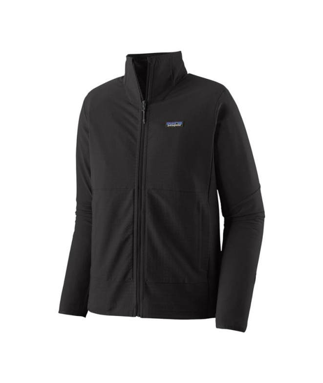Casaco Patagonia R1 TechFace Jkt Homem Preto