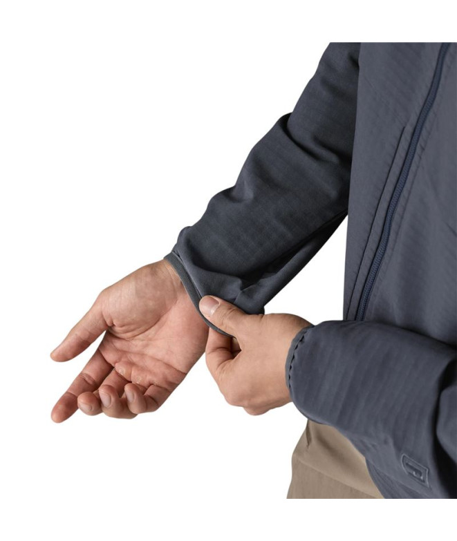 Veste Patagonia R1 TechFace Jkt Homme Noir