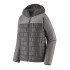 Chaqueta Patagonia Hi-Loft Nano Puff Hoody Hombre Forge Gris