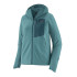 Chaqueta Patagonia R1 CrossStrata Hoody Mujer Azul