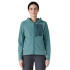 Chaqueta Patagonia R1 CrossStrata Hoody Mujer Azul