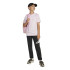 Camiseta adidas Lin 160 Infantil Rosa