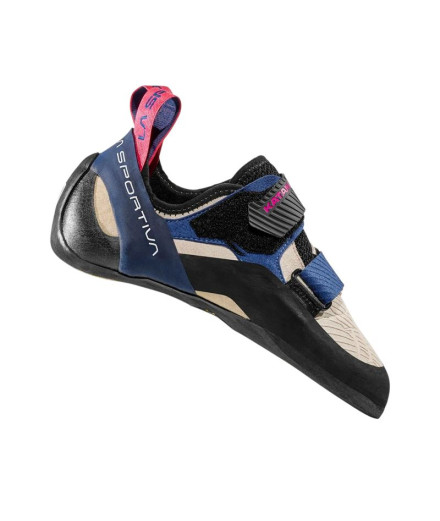 Pied de chat de Escalade La Sportiva Katana Femme Blanc/Bleu