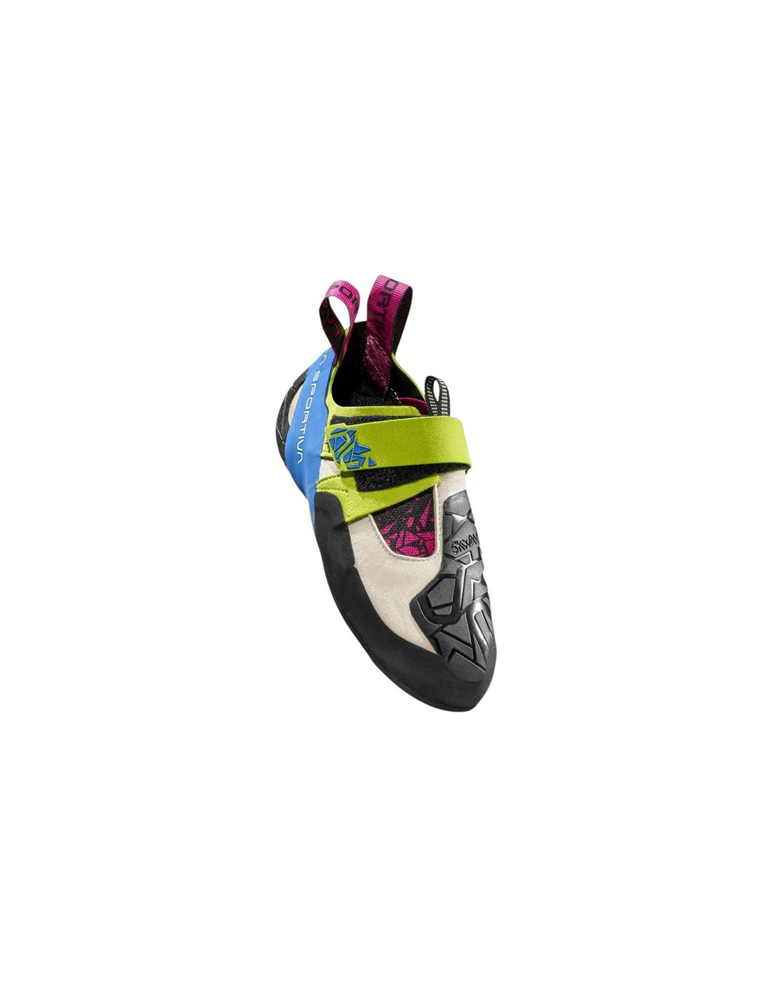 Pied de chat Escalade La Sportiva Skwama Femme Pomme Verte/Cobalt