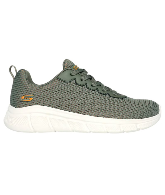 Chaussures Skechers Bobs B Flex Vert Femme