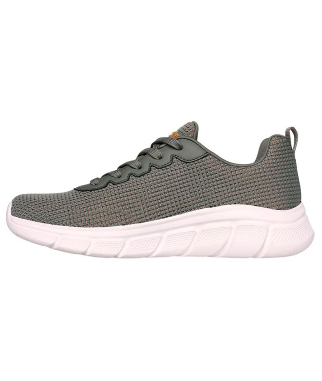 Chaussures Skechers Bobs B Flex Vert Femme