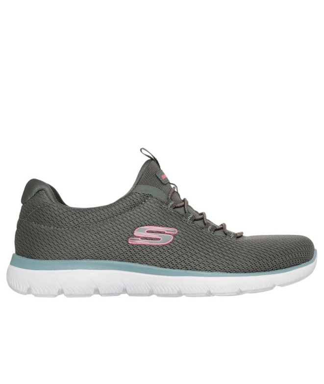 Chaussures Skechers Summits-Summer Blush Vert...