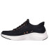 Sapatilhas Skechers Slip-Ins Contour Foam - Golden Hour Negro Gold Knit Mulher